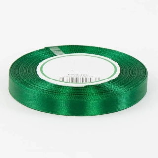 Saténová stuha smaragdová 12mm / 32m