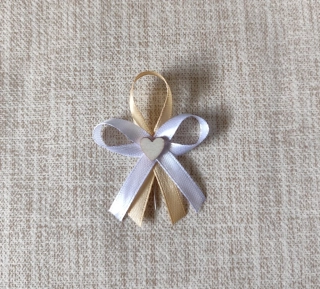 Svadobné pierko Love zlaté