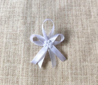 Svadobné pierko Kvietok biele