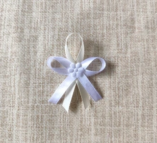 Svadobné pierko Kvietok krémové