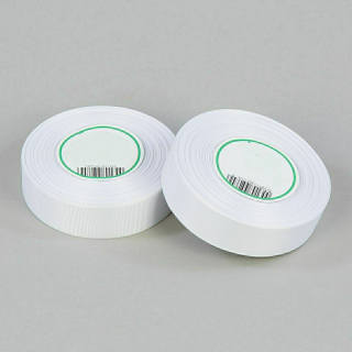 Rypsová stuha biela 25mm/22m