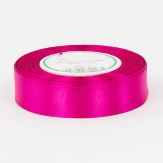 Saténová stuha cyklaménová 25mm / 32m