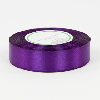 Saténová stuha fialová 25mm / 32m