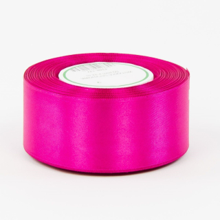 Saténová stuha cyklaménová 50mm / 32m