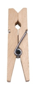 Dekoračné minikolíčky prírodné (20ks)